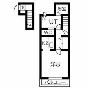 Happier清原台【ハピア】(間取り)