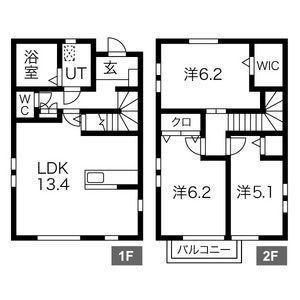 りんごの家(間取り)