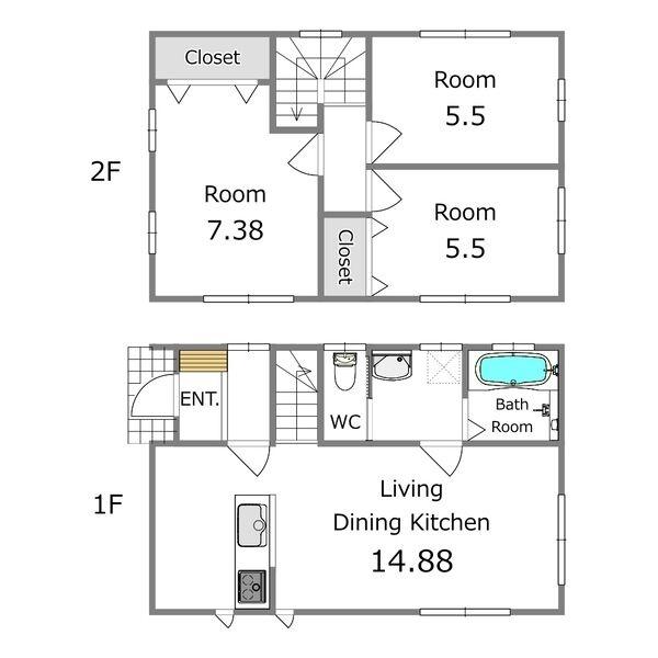 アーバンミニタウン(間取り)