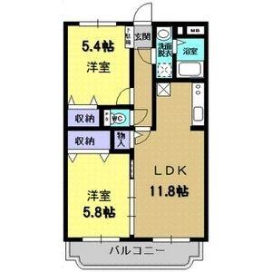 Y&Mシャルム川田(間取り)