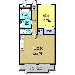 林マンションG(間取り)