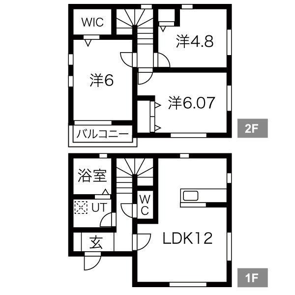 ピーアカーサ(間取り)