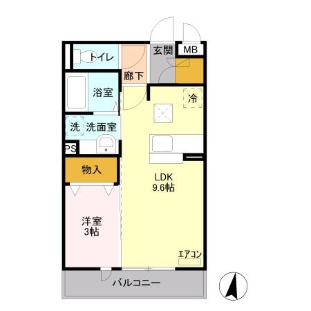 クレストコート　Ａ