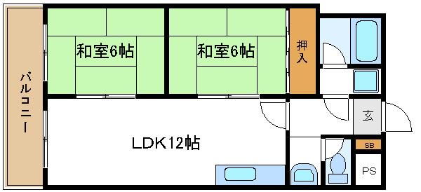 北畠西清川ビル(間取り)
