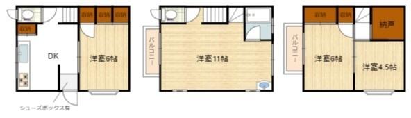 粉浜3丁目貸家