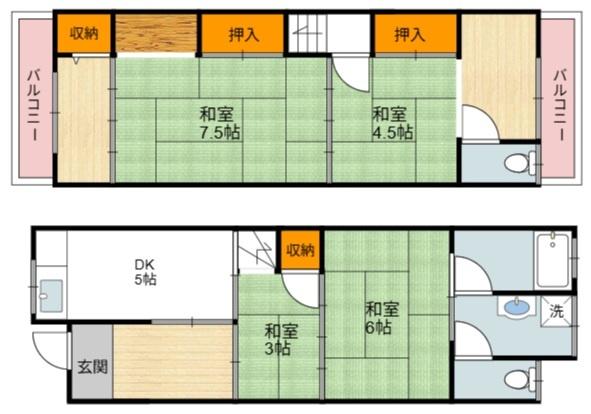 大領5丁目テラスハウス2