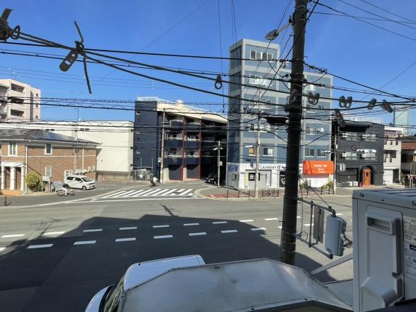 岸里マンション(現地からの眺望)