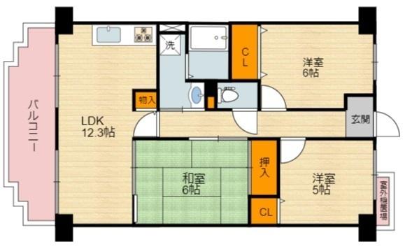 南海ハイライズフラット天下茶屋