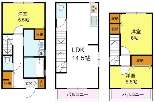 清水丘2丁目　戸建賃貸　3号地