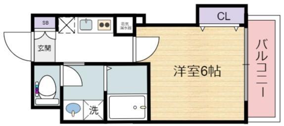 みおつくし岸里Ⅱ(間取り)