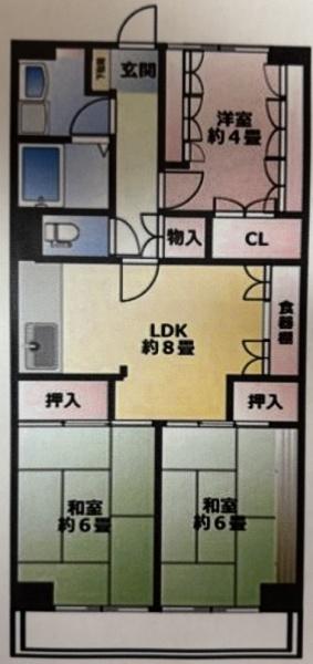 帝塚山グリーンハイツB棟