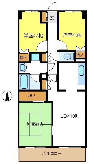 deuxローズレイアB棟