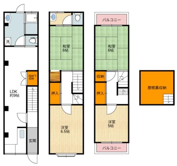 浜口東3丁目テラスハウス