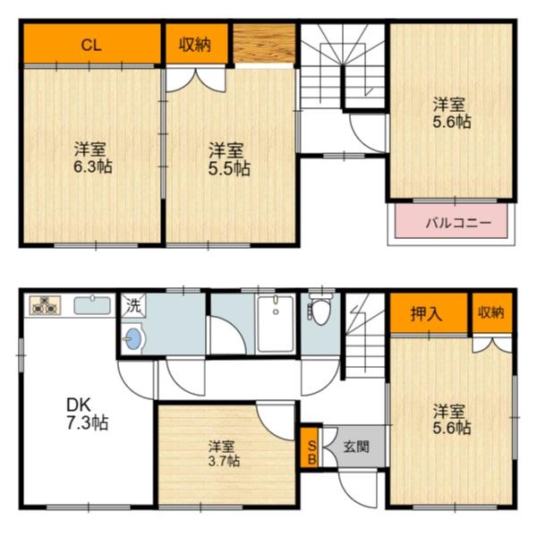 住吉区清水丘貸戸建