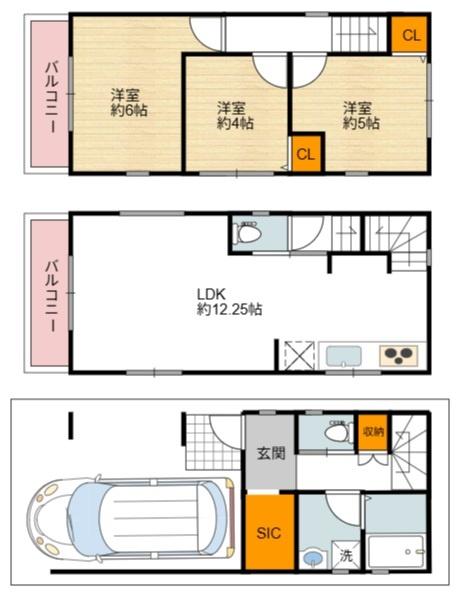 大阪市住之江区平林南2丁目戸建て