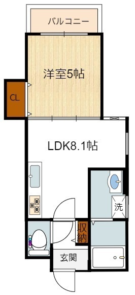 クリエオーレ上住吉