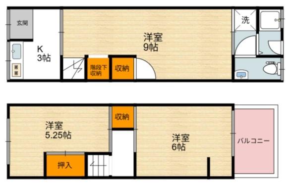 大領5丁目テラスハウス3