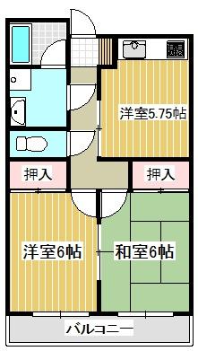 エクセルあまちB棟（岩国市南岩国町2丁目）