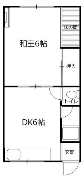 大成ビル 301(間取り)