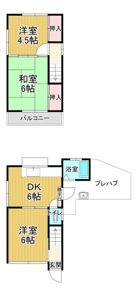 岩国市今津町１丁目の貸家