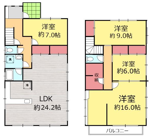 岩国市川西4丁目貸家