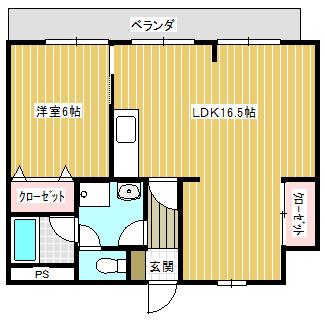 ハイツ77（岩国市麻里布町4丁目）