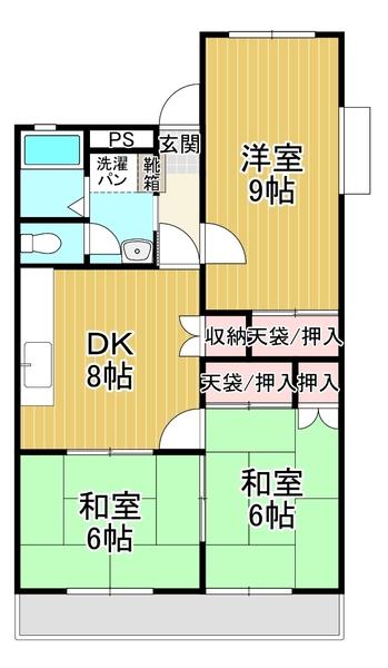 エクセルあまちA棟（岩国市南岩国町2丁目）