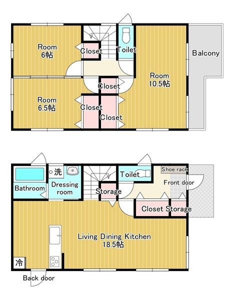 RKHOUSE（岩国市牛野谷町2丁目）B棟