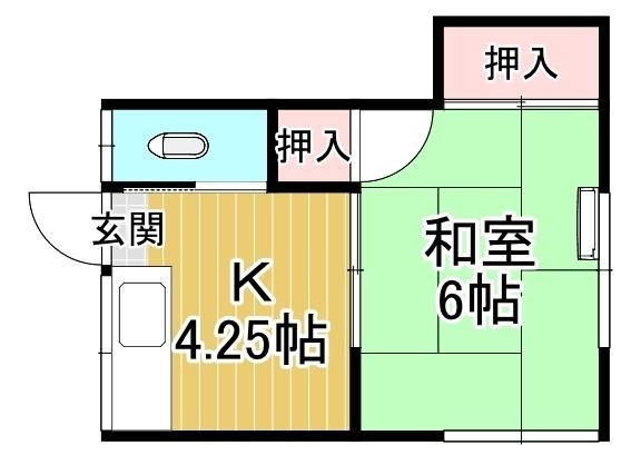 錦荘　１号室