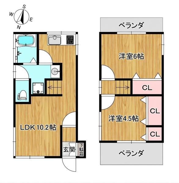 川口市安行領根岸貸家