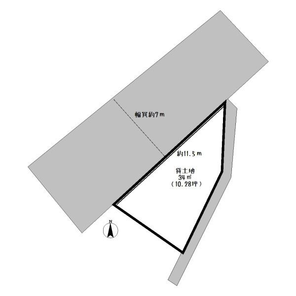 守山市勝部2丁目貸土地