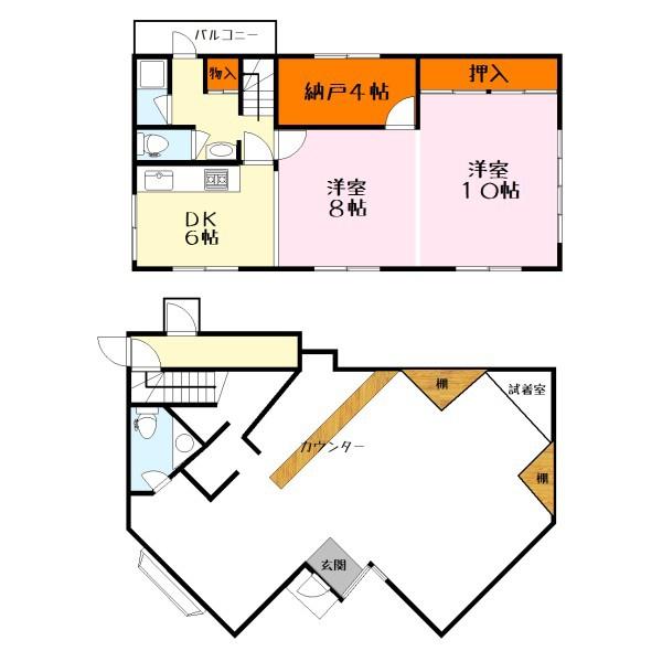 守山市水保町の店舗（一戸建）