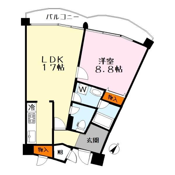 守山市今浜町のマンション