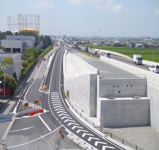 豊橋市大村町字桜島の倉庫(国道23号線 豊川橋南IC)