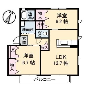 クレール六反　Ⅰ棟