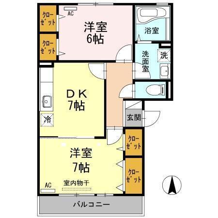 リビングタウン中野美保南　Ｂ棟