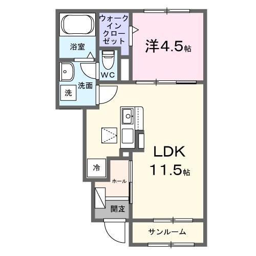 シャンテ　カノンＡ