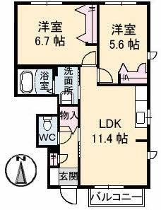 ブランドール　大田　Ａ棟