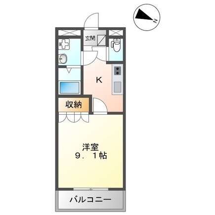 ブラウンハイツ塩冶B棟