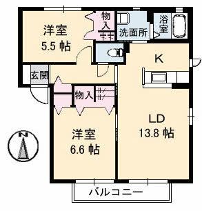 SQUARE35 D棟(間取り)