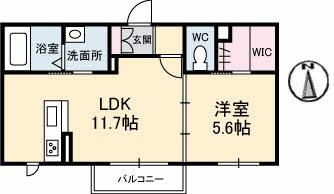 シャーメゾンCOLZA　B棟
