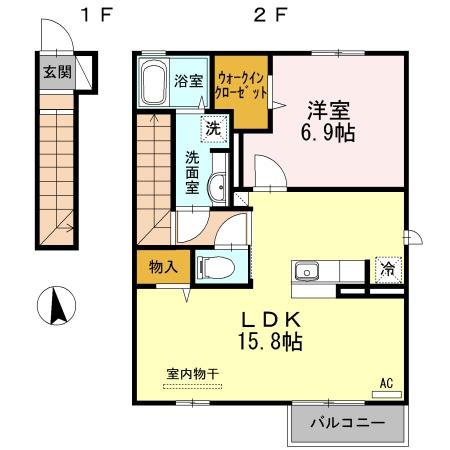 ベルク　B棟