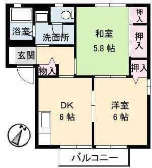 ビレッジ城北　Ｂ棟