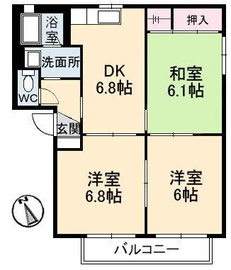 バリュージュ佐野　D棟