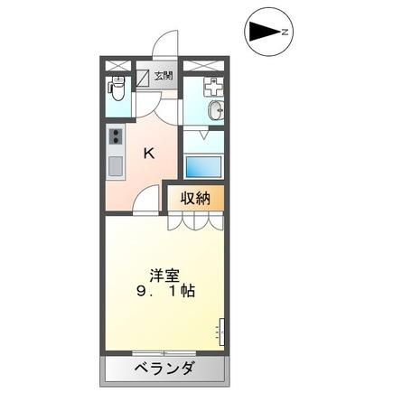 ブラウンハイツ塩冶　B棟