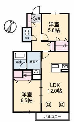 ガーデンズ白枝　A棟