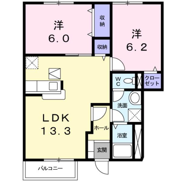 クレセント上乃木Ｂ