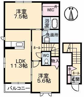 シャーメゾン　モモ　A棟