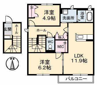 ヴィラーチェ　Ｎ　　Ⅱ棟