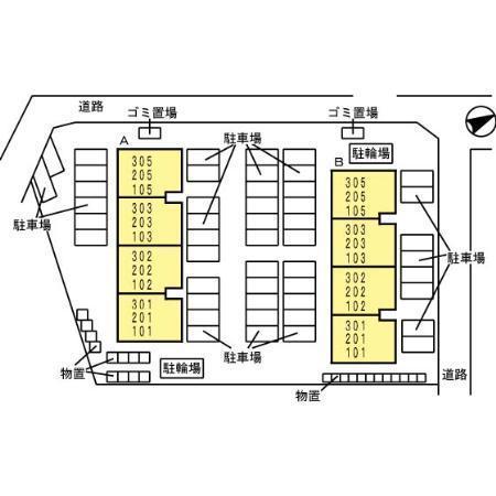 サンガーデニア B棟(駐車場)